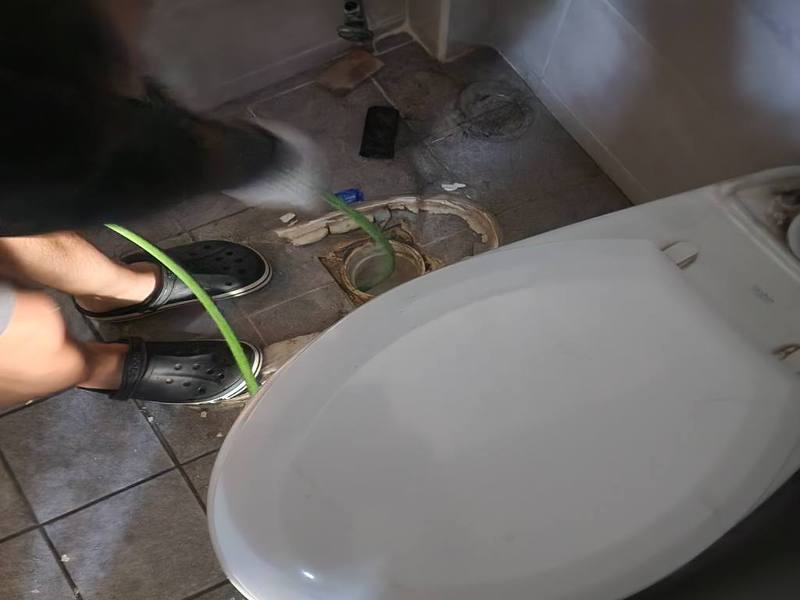 산본 변기막힘 작업사례 12