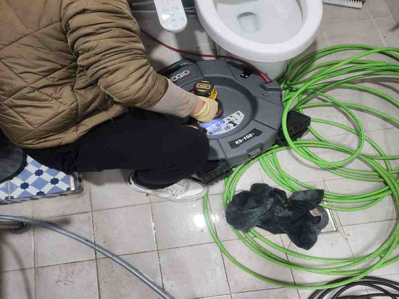 산본 변기막힘 작업사례 19