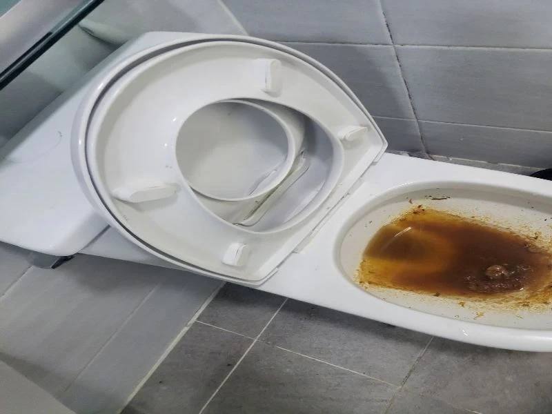 산본 변기막힘 작업사례 22