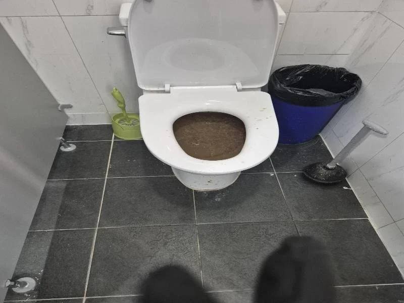산본 변기막힘 작업사례 28
