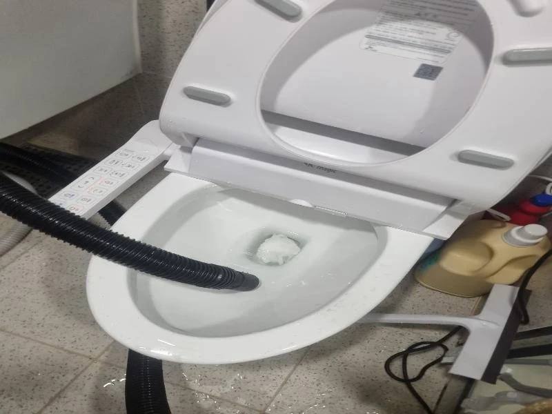 산본 변기막힘 작업사례 31