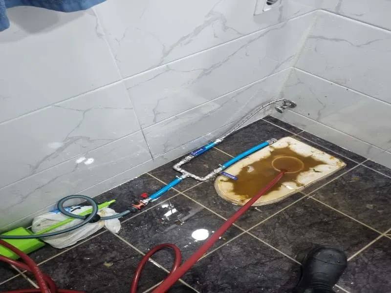 산본 변기역류 작업사례 8